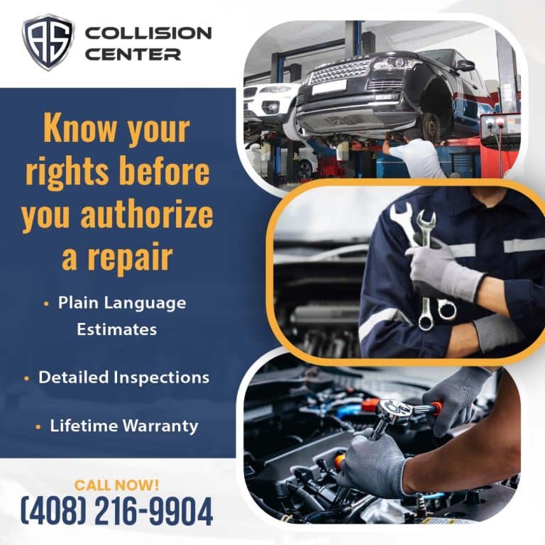 auto body repair estimate in Santa Clara