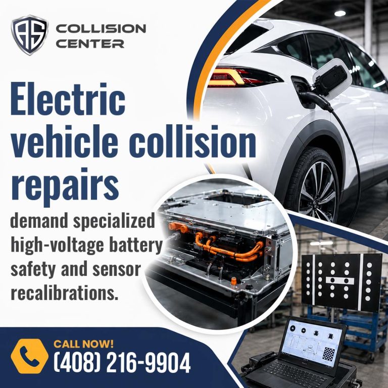 Electric vehicle collision repair